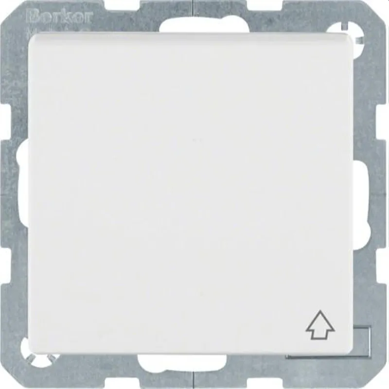 Berker SCHUKO-Steckdose M347516069 polarweiss samt
