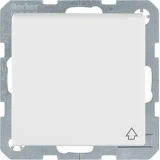 Berker SCHUKO-Steckdose M347516069 polarweiss samt