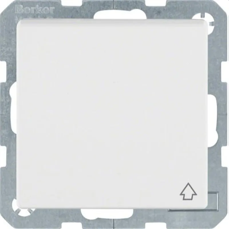 Berker SCHUKO-Steckdose M347516079 polarweiss samt