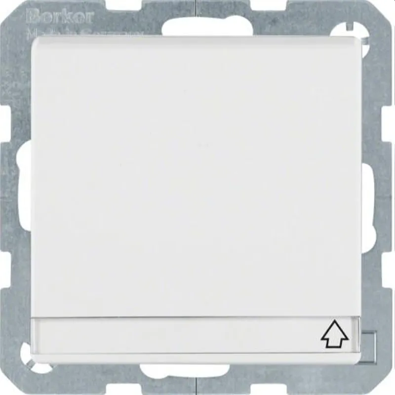 Berker SCHUKO-Steckdose M347526089 polarweiss samt