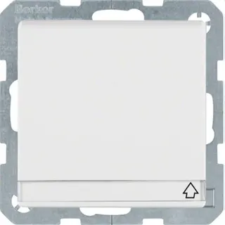 Berker SCHUKO-Steckdose M347526089 polarweiss samt