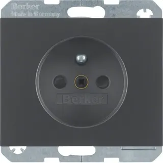Berker Steckdose M36768757006 anthrazit matt