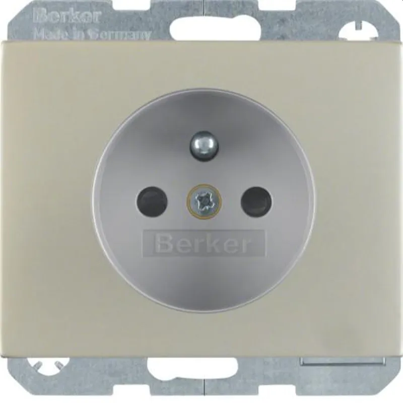 Berker Steckdose M36768757004 edelstahl rostfrei