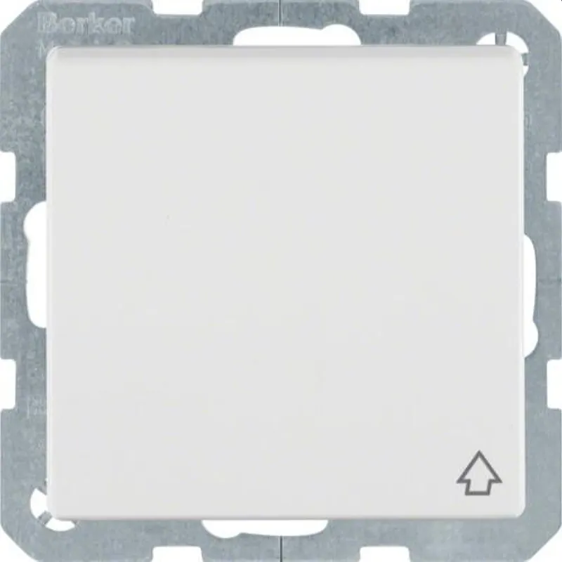 Berker Steckdose M36768776089 polarweiss samt