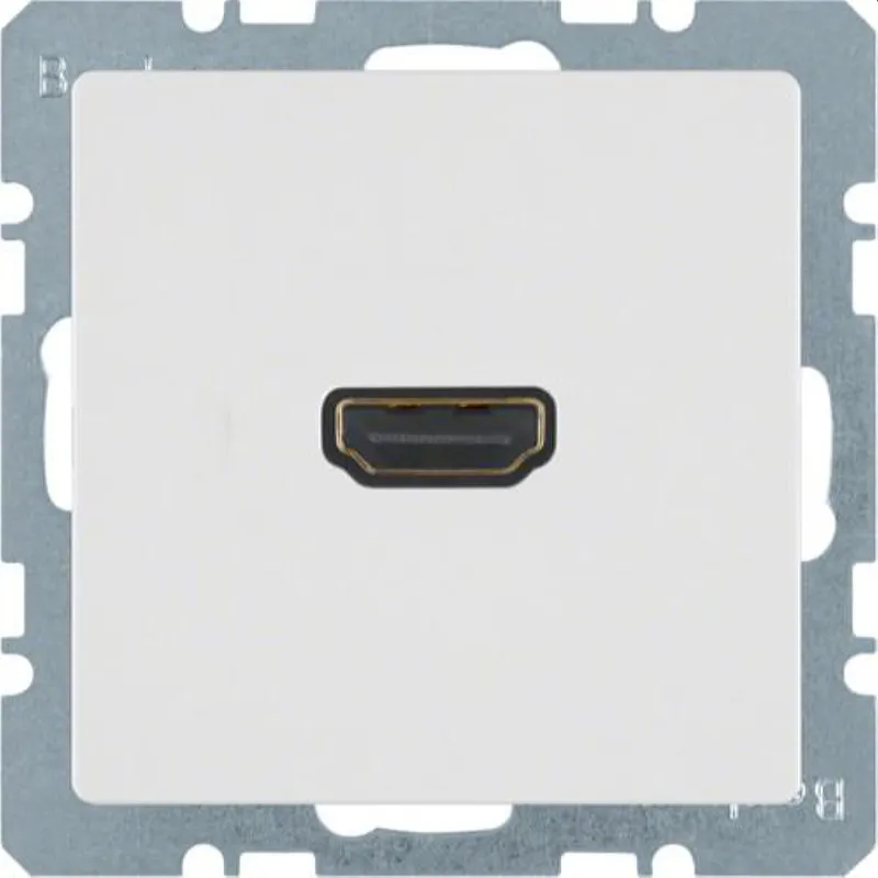 Berker Steckdose M33315426089 Q1 polarweiss samt