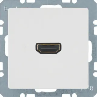 Berker Steckdose M33315426089 Q1 polarweiss samt