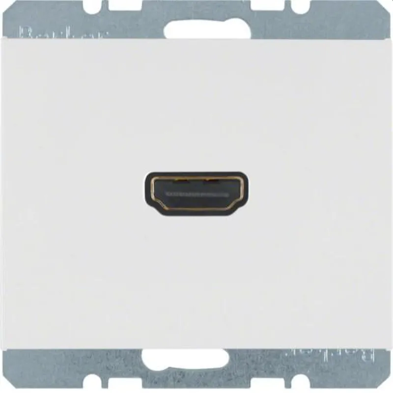 Berker Steckdose M33315437009 K.1 polarweiss glaenzend