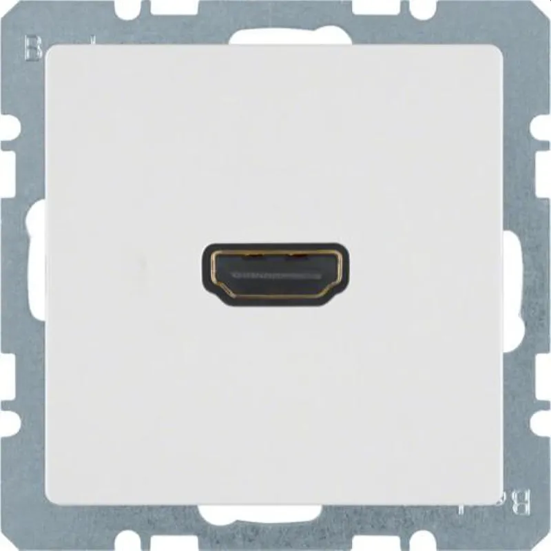 Berker Steckdose M33315436089 Q.1 polarweiss samt