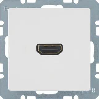Berker Steckdose M33315436089 Q.1 polarweiss samt