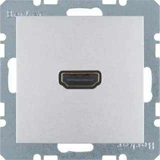 Berker Steckdose M33315431404 alu matt