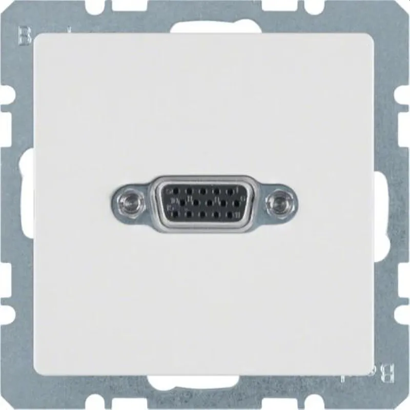 Berker Steckdose M33315406089 Q1 polarweiss samt