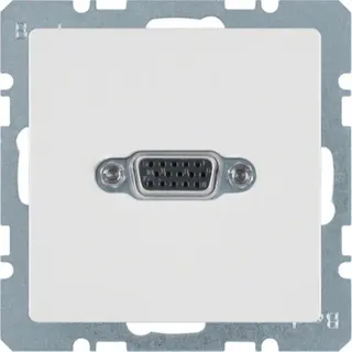 Berker Steckdose M33315406089 Q1 polarweiss samt