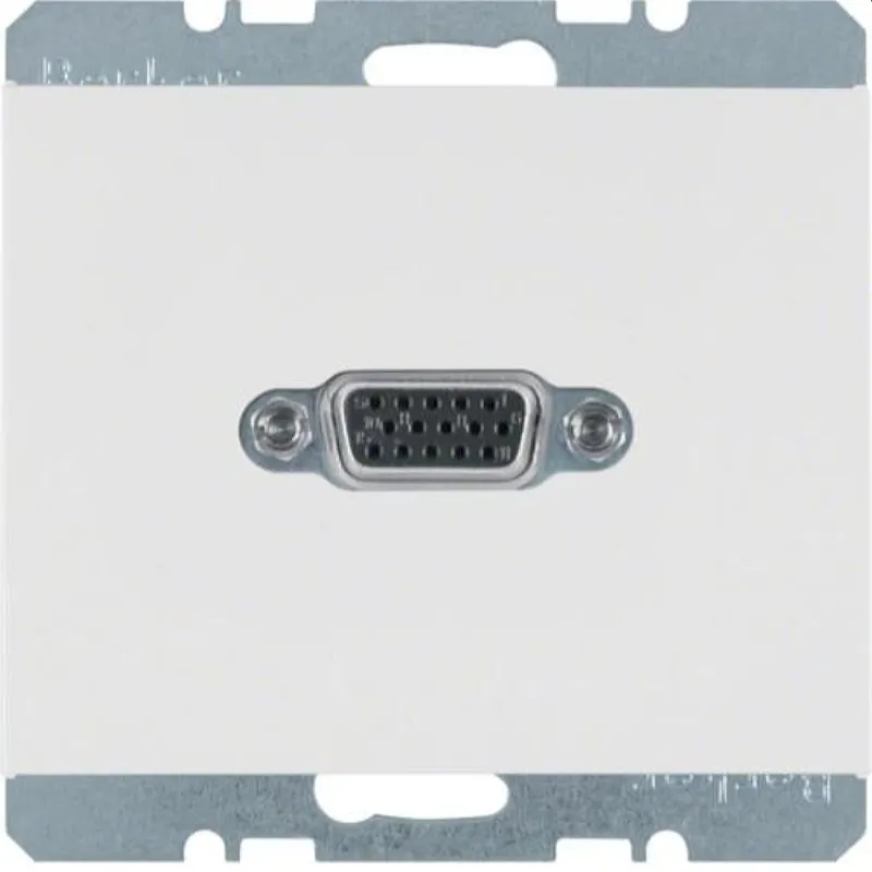 Berker Steckdose M33315407009 K1 polarweiss glaenzend