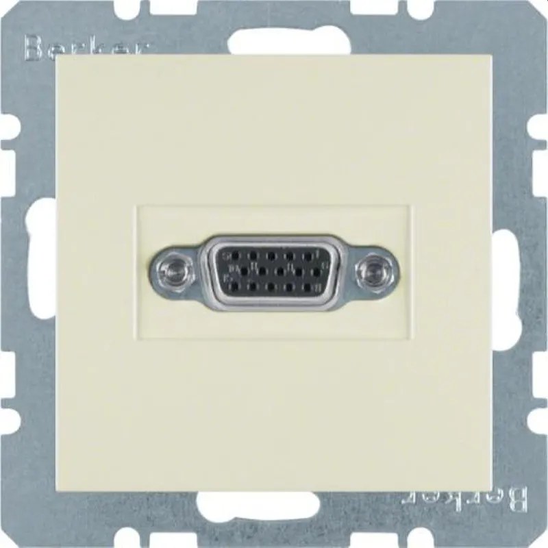 Berker Steckdose M33315408982 S1 weiss glaenzend
