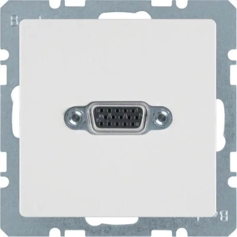 Berker Steckdose M33315416089 Q1 polarweiss samt