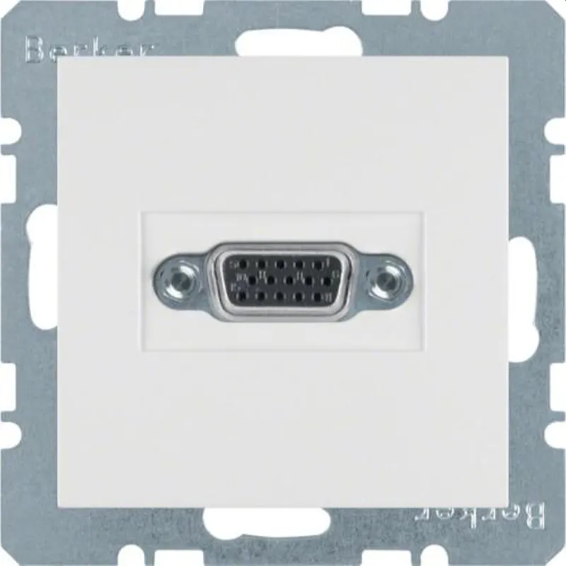 Berker Steckdose M33315418989 polarweiss glaenzend