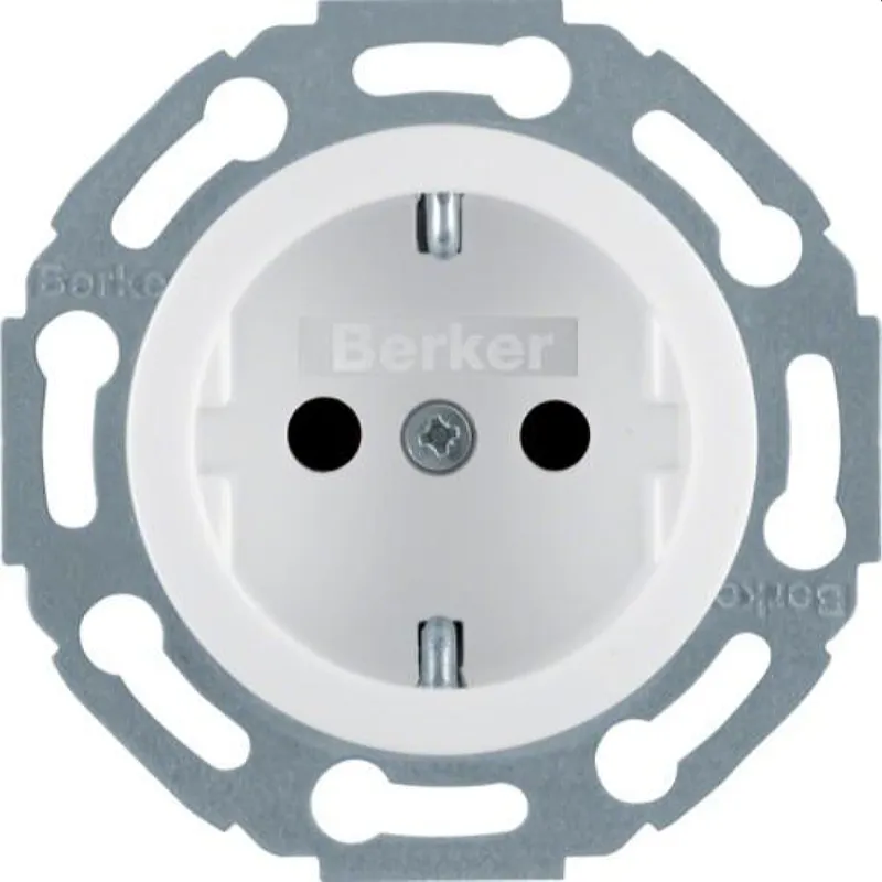 Berker SCHUKO-Steckdose M34755 polarweiss