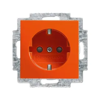 Busch-Jaeger 20 EUCB-14-914 eBs orange SCHUKO-Steckdose