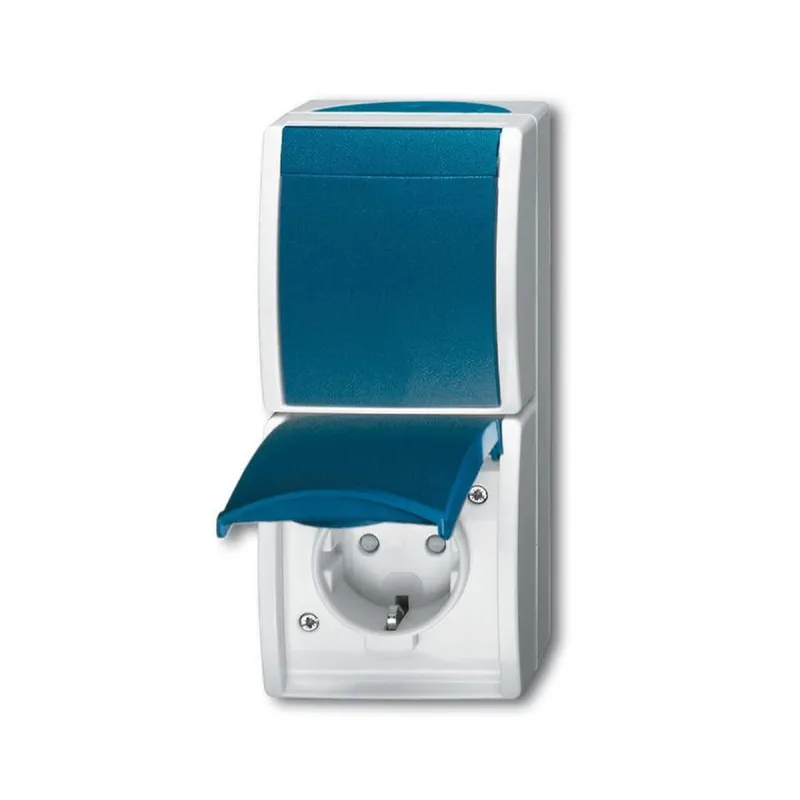 Busch-Jaeger 2601/6/20 EBW-53 Steckdose/Wippschalter Kombination