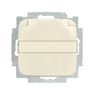 Busch-Jaeger 20 EUKNB-212 Klappdeckel Namenschild SCHUKO-Steckdose