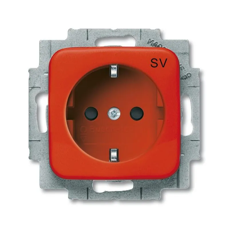 Busch-Jaeger 20 EUCKS-14-212-10 orange SCHUKO-Steckdose