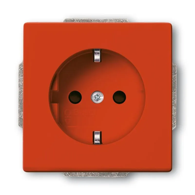 Busch-Jaeger 20 EUCKS-14-82 orange SCHUKO-Steckdose