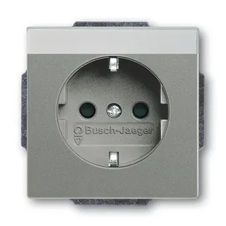 Busch-Jaeger 20 EUN-803 SCHUKO-Steckdoseneinsatz