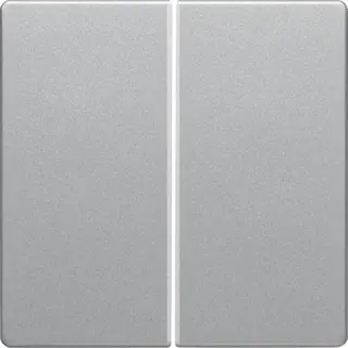 Berker Funktaste 2fach KNX Q1/Q3 alu samt lackiert 85146124