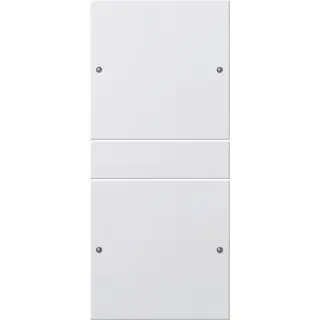 Gira Wippenset 218227 2fach System 55 reinweiss matt 218227