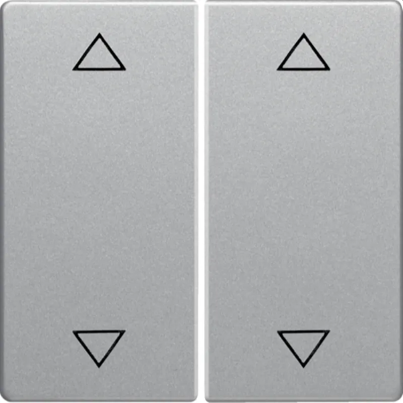 Berker Wippe Symbol Pfeil Q1/Q3 alu samt lackiert 16446084