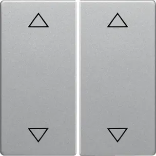 Berker Wippe Symbol Pfeil Q1/Q3 alu samt lackiert 16446084