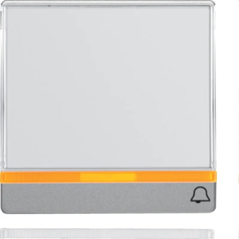 Berker Wippe Symbol Klingel Qx alu samt lackiert 16966074