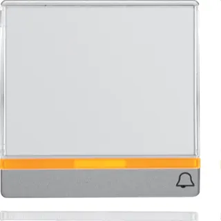 Berker Wippe Symbol Klingel Qx alu samt lackiert 16966074