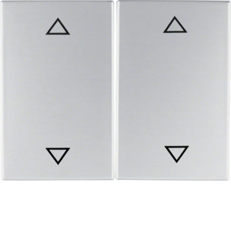 Berker Serienwippe 14357203 Aufdruck Pfeile alu 14357203