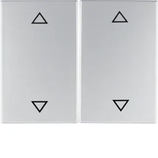 Berker Serienwippe 14357203 Aufdruck Pfeile alu 14357203
