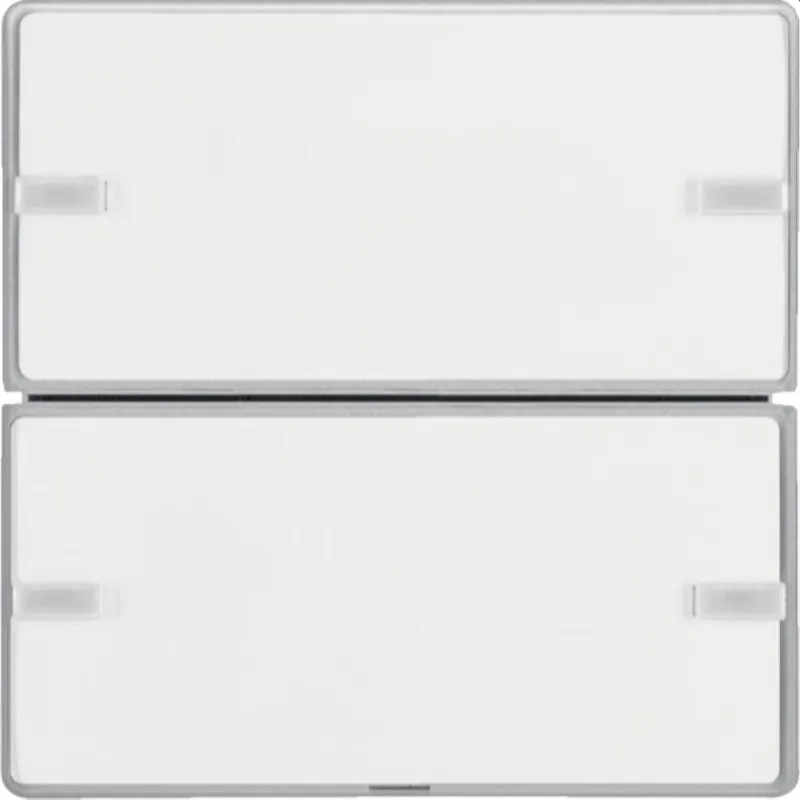 Berker Tastsensor 2fach Komfort KNX Q.x alu samt lackiert 80142321