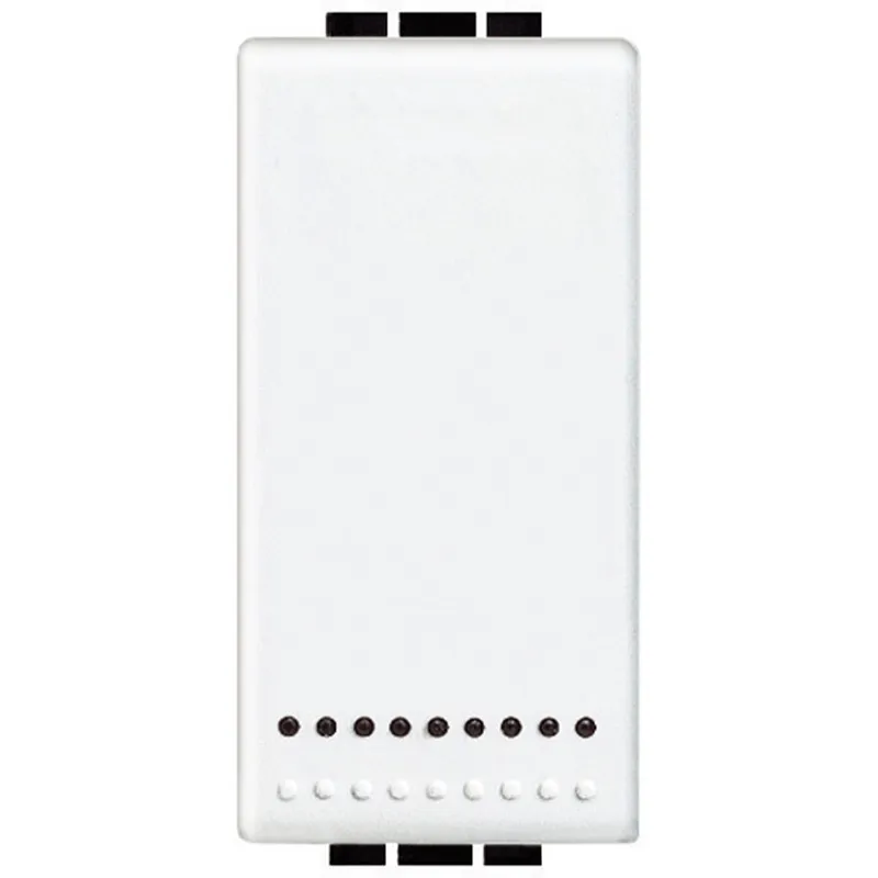 Bticino Taster N4044N 2polig 1mod weiss
