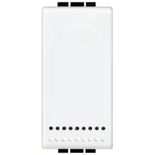 Bticino Taster N4044N 2polig 1mod weiss