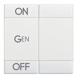 Bticino Wippe N4911M2AFN 2m weiss