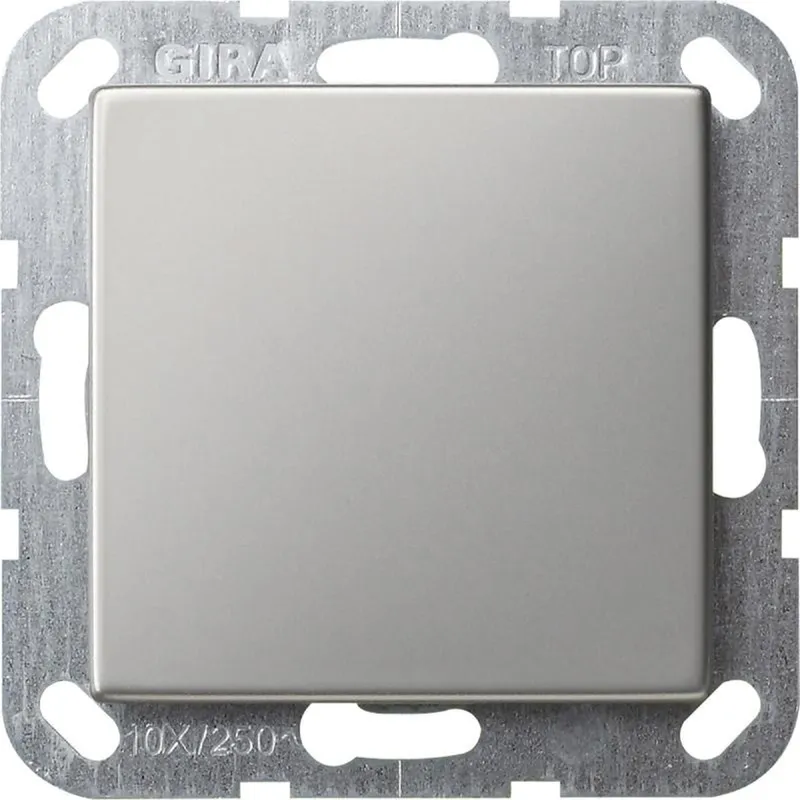 Gira Blindabdeckung 0268600 Tragring System 55 Edelstahl 0268600