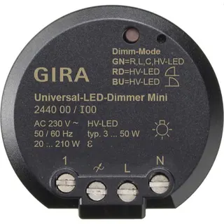 Gira Dimmer 244000 Einsatz Tastd.Uni-LED 244000