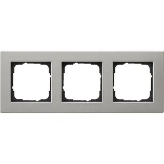 Gira Abdeckrahmen 0213335 3fach flach E2 Edelstahl 0213335