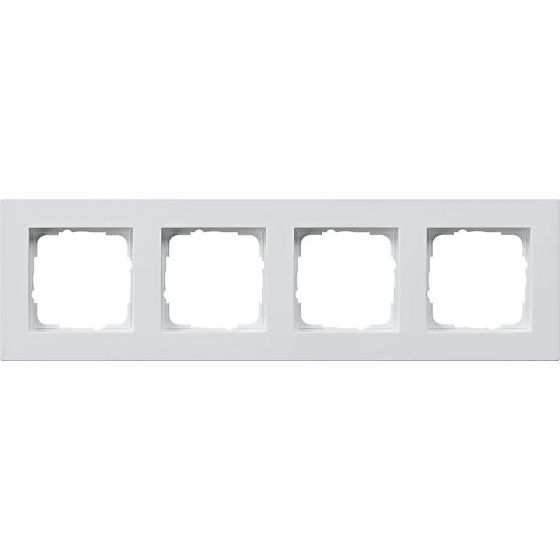 Gira Abdeckrahmen 0214295 4fach flach E2 reinweiss 0214295