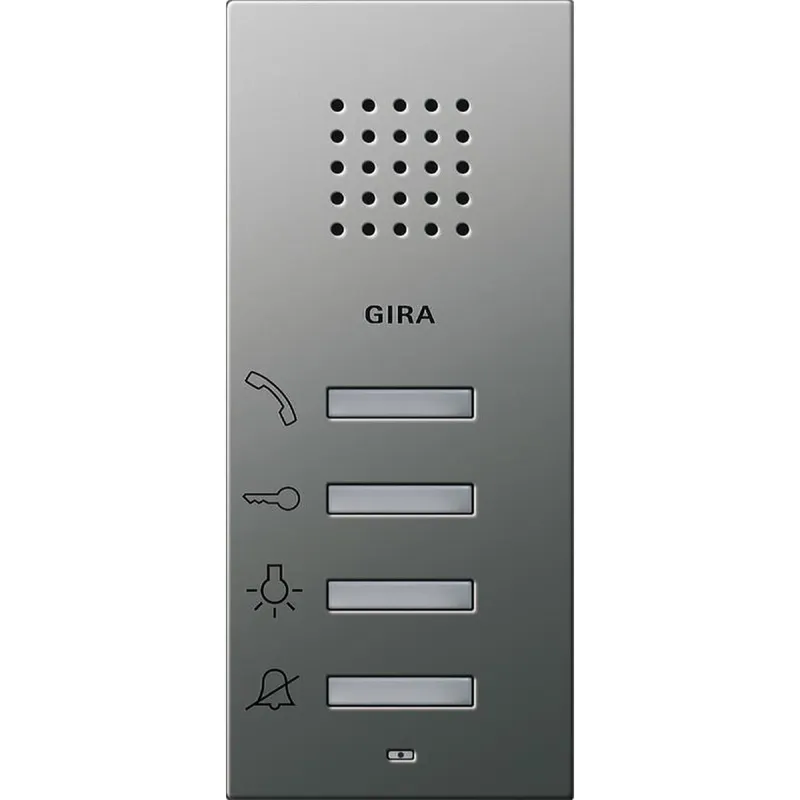Gira Wohnungsstation 1250600 AP System 55 Edelstahl 1250600