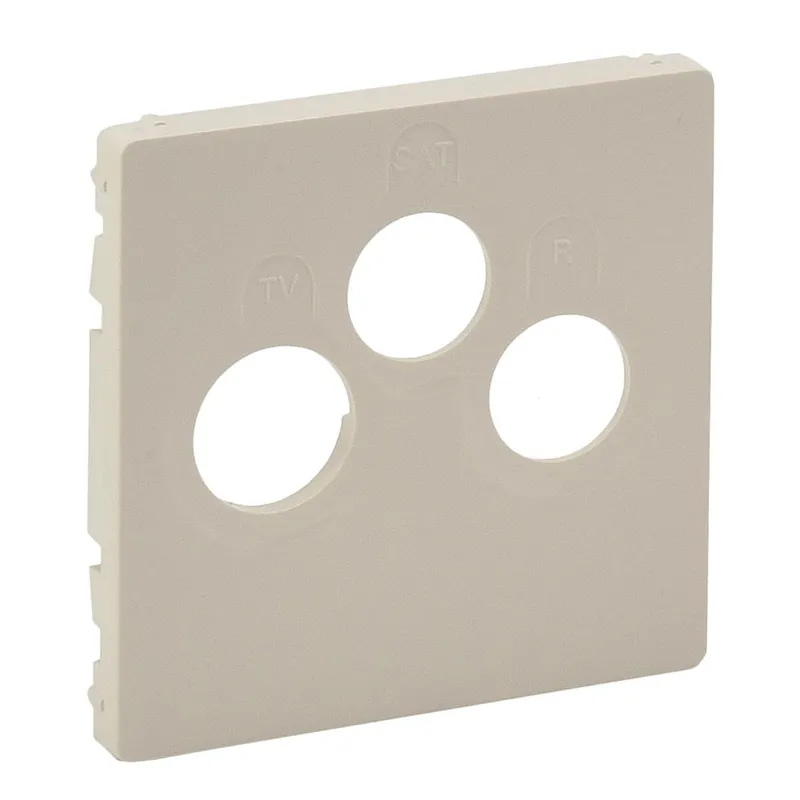 Legrand Antennenabdeckung VLIFE TV-R-SAT mandelweiss