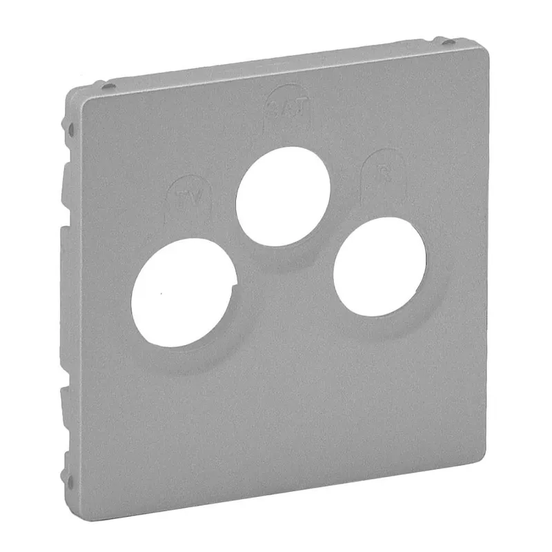 Legrand Antennenabdeckung VLIFE TV-R-SAT alu