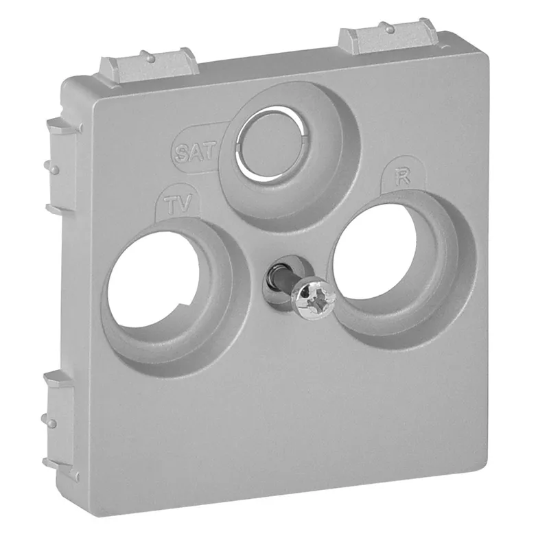 Legrand Abdeckung VLIFE TV-R-SAT 30mm alu