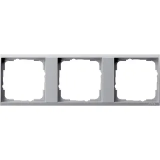 Gira Tragplatte 1463726 3fach Gira Event Klar Farbe Alu 1463726
