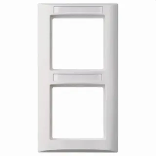 ELSO Rahmen 264224 2fach senkrecht JOY reinweiß