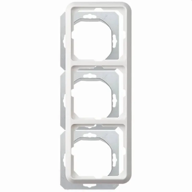 ELSO Rahmen 224344 3fach FASHION IP44 reinweiß